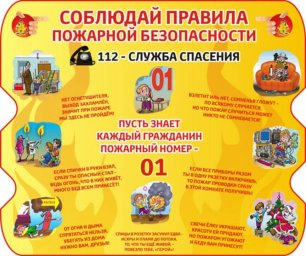 Правила пожарной безопасности 4