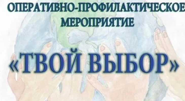 Оперативно профилактическое мероприятие «ТВОЙ ВЫБОР» Оперативно профилактическое мероприятие «ТВОЙ ВЫБОР»